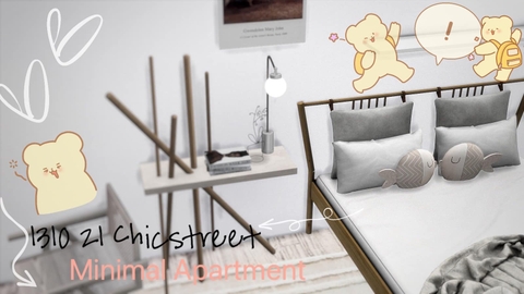 Minimal Apartment - 1310 21 Chic Room