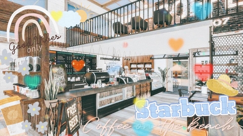 Starbucks on the beach - Quán Starbuck Trên Đảo Sulani