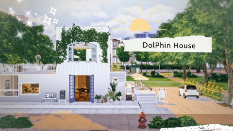 𝐃𝐎𝐋𝐏𝐇𝐈𝐍 𝐇𝐎𝐔𝐒𝐄 – A Cozy Home & Mini Business Spot in New Crest ✨