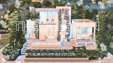 The Aegean Rose House – Tartosa 🏝️🌷 - The Sim 4