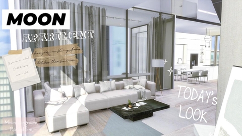 Moon Apartment - The Sim 4