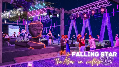 Falling Star Lounge - Hộp Đêm Ánh Sao Rơi Trên Tầng Thượng