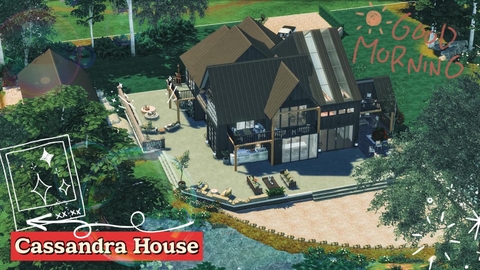 🌿 Cassandra Riverside Farmhouse 🏡