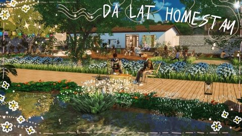 Da Lat Homestay - Gió - The Sim 4