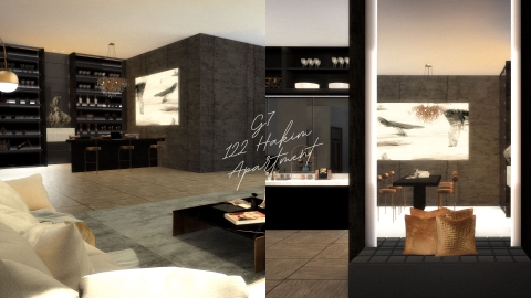 The sim 4 - G7 Modern- 122 Hakim Apartment