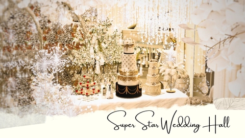 SUPER STAR WEDDING HALL ✨ Where fairy tales for the elite are brought to life…