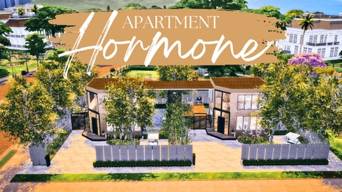 HORMONE APARTMENT ✨🏡 The Sim 4