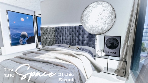 THE SPACE Apartment — 21 CHIC STREET - 1310 Room 🌙✨