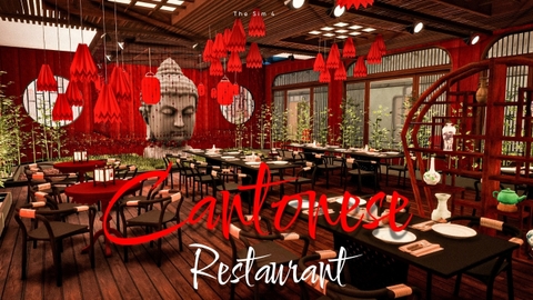 🏮 CANTONESE RESTAURANT – A Miniature Oriental Palace, A Sanctuary for the Soul