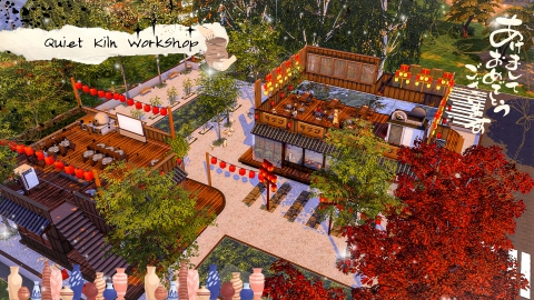 Quiet Kiln Workshop - The Sim 4 (Business & Hobbies Pack)