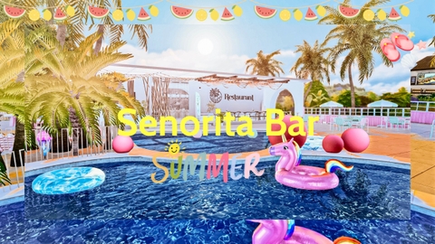 🌴🍹 SENORITA BAR – A MINI BEACH RESORT PARADISE 🍹🌴