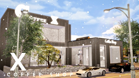 X Coffee Shop - The Sim 4