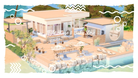 JeJu House & Bake Store - The Sim 4