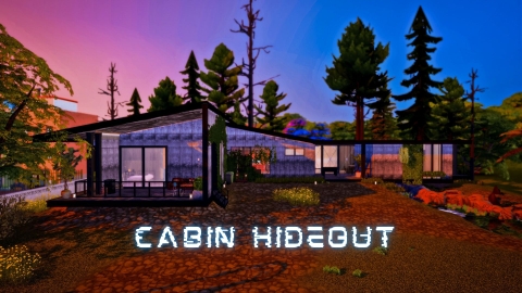 Cabin Hideout – An Industrial Rebel’s Sanctuary ✨