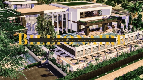 The Sim 4 - SuperStar Mansion - Billionaire Lifestyle