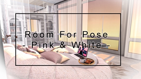 Room For Pose - Pink & White