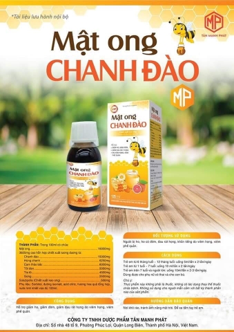 MẬT ONG CHANH ĐÀO