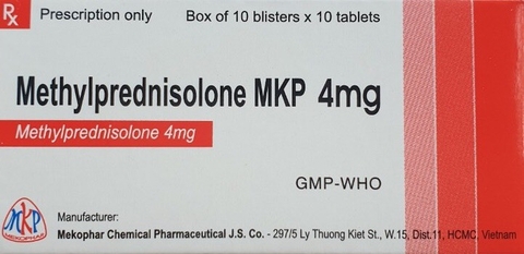 METHYLPREDNISOLONE MKP 4MG