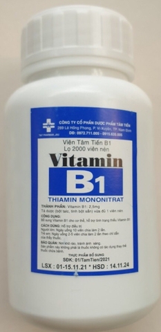 Vitamin B1 - 2000 viện