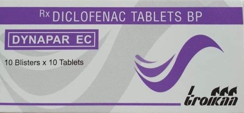 DYNAPAR EC DICLOFENAC 50MG