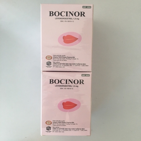 BOCINORLevonorgestrel 1,5 mg)