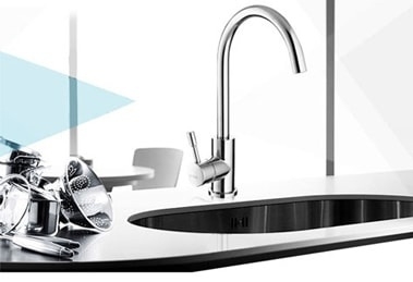 Vòi rửa bát dấu hỏi bóng CHINOX VR04
