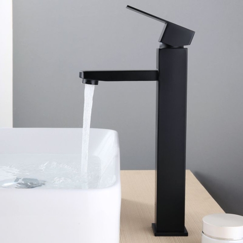 Copy of Vòi lavabo 30F vuông đen CHINOX CN612