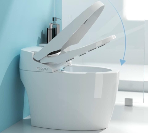 Bồn cầu cảm ứng 2 bảng điều khiển tự động CHINOX CN1102