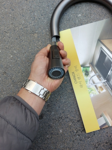 Vòi rút tăng áp tự động titan chống bám ố CHINOX VR66