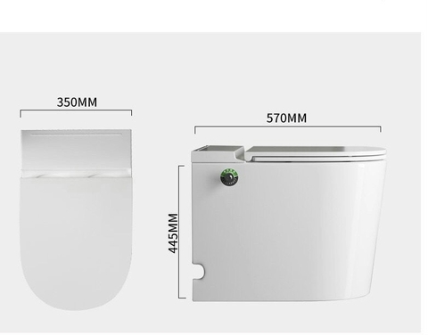 Bệt xả trực tiếp không két nước CHINOX CN903 - trắng