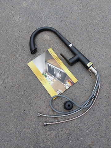 Vòi rút đầu rồng đen CHINOX VR68