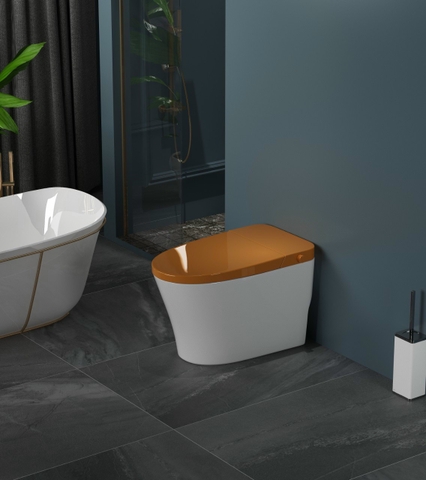 Bệt không két nước kèm xịt rửa CHINOX CN6666 ( đa sắc màu)