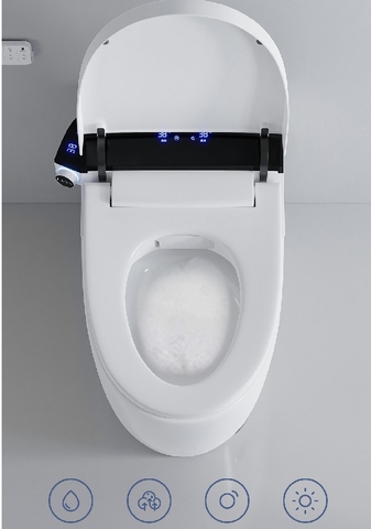 Bồn cầu cảm ứng đa năng mắt trâu CHINOX M04