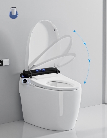 Bồn cầu cảm ứng đa năng mắt trâu CHINOX M04