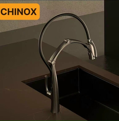 Vòi rửa bát bọ cạp hiển thị nhiệt độ CHINOX VR72