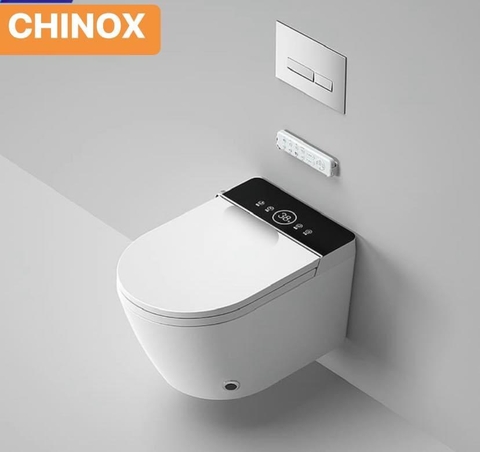 Bệt treo âm tường không két nước cảm ứng tự động CHINOX C01