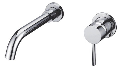 Vòi rửa mặt âm tường tròn CHINOX 6003AT - bóng