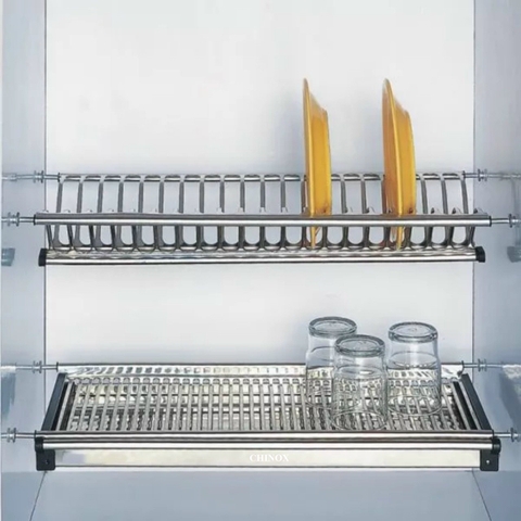 Giá bát chữ V - 2 tầng  90cm CHINOX CN-V900