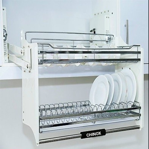 Giá nâng hạ di động 80cm màu trắng CHINOX CN-C800