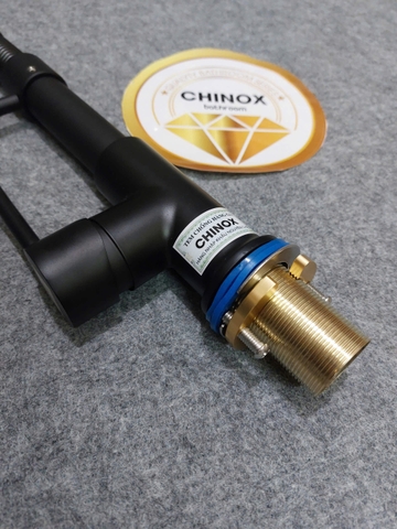 Vòi rút lò xo màu đen CHINOX VR91