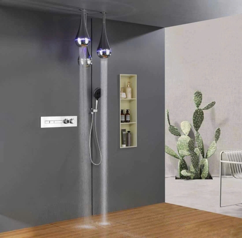 Sen tắm âm tường giọt nước CHINOX SA03