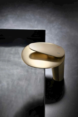 Vòi lavabo rửa mặt decor đĩa nấm  VLD8