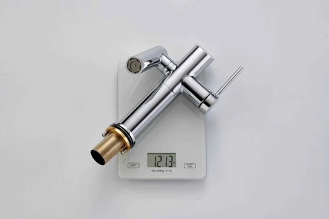 Vòi lavabo rửa mặt decor ống tre tài lộc VLD6