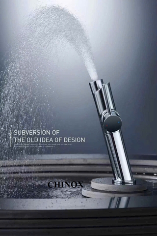 Vòi lavabo rửa mặt decor ống tre tài lộc VLD6