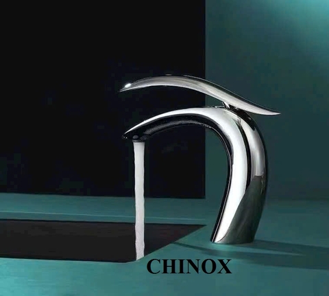Vòi lavabo rửa mặt decor vòng cung may mắn VLD5