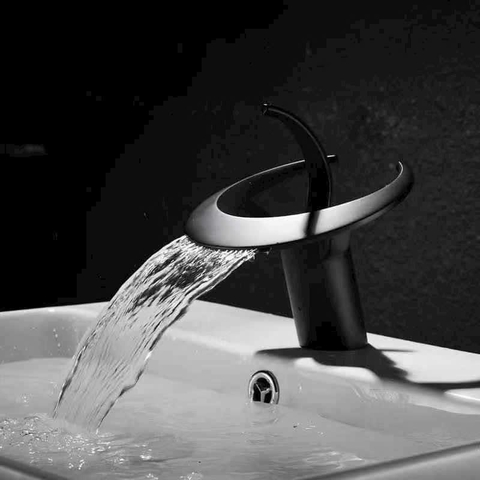Vòi lavabo rửa mặt decor mặt trăng  VLD2