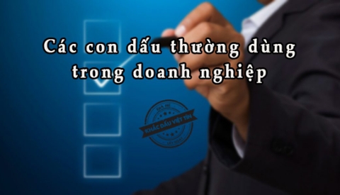 5 loại con dấu thường dùng trong doanh nghiệp