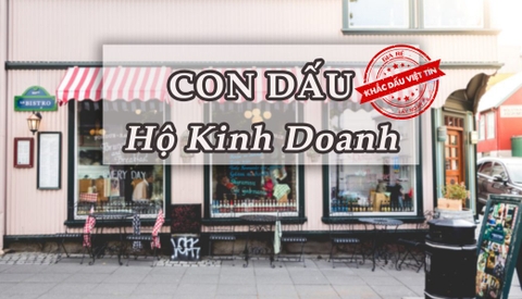 Quy định về con dấu của hộ kinh doanh
