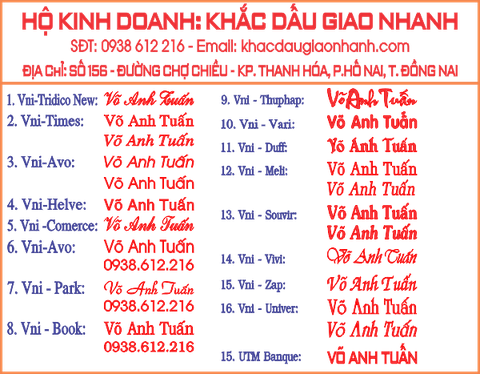 📄 “Các font chữ đẹp, phổ biến nhất dùng trong văn phòng”