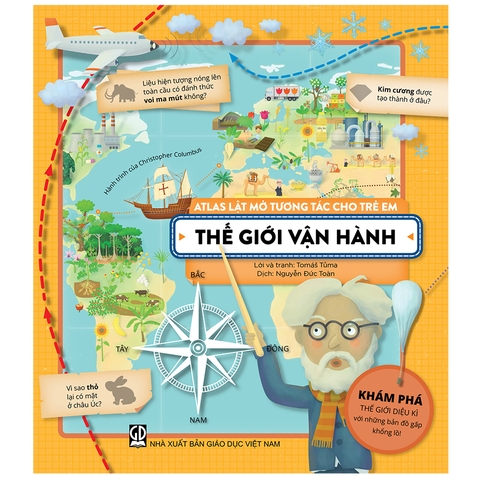 Atlas Lật Mở Tương Tác Cho Trẻ Em – Thế Giới Vận Hành